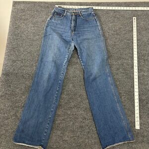 Brittania Jeans Womens Size 11 Blue High Waisted Straight Leg Cotton Vintage 90s